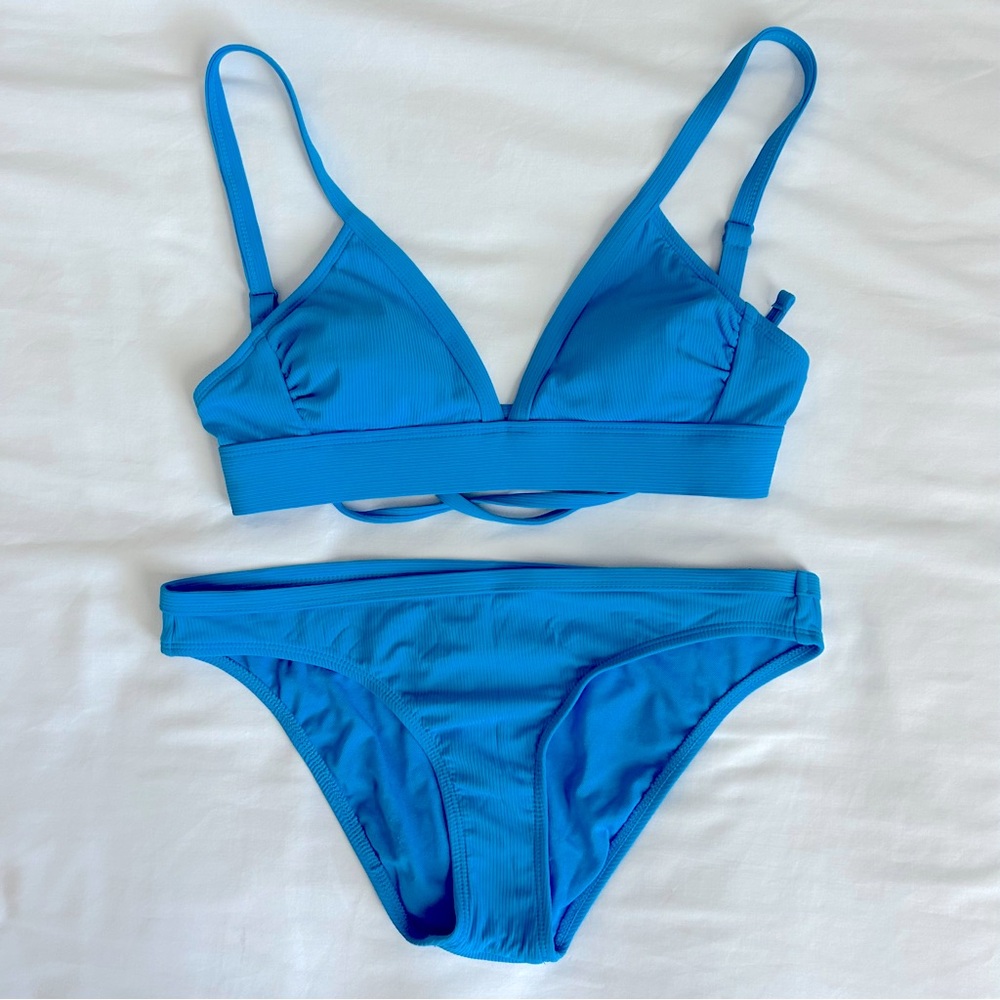 Blue bikini swimsuit, XS/S